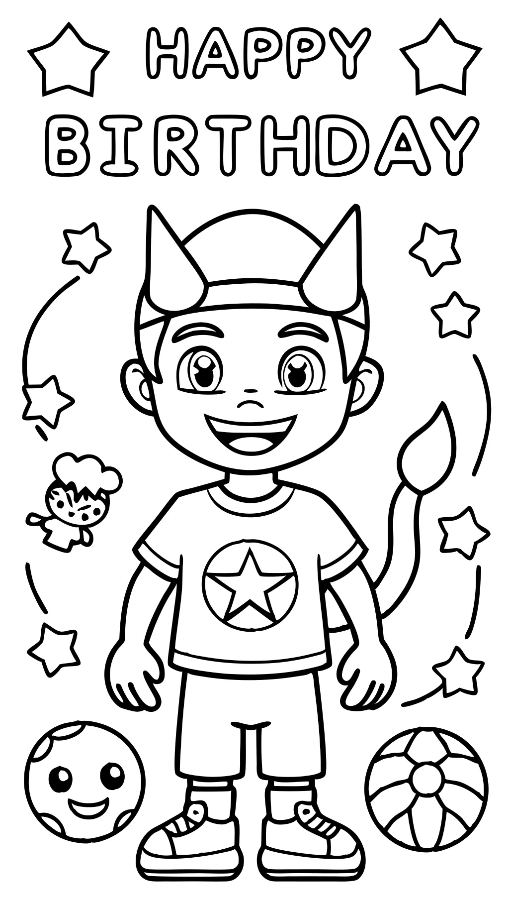 coloring pages printable birthday cards for brother